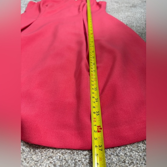 ELIZA J Pink Coral Dress CutOut Neckline Shift Sheath Gold Exposed Zipper 6 - Picture 2 of 10